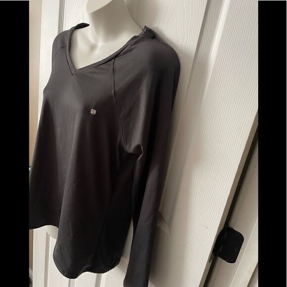 Lucky Brand fleece lined v-neck long sleeve shirt - Picture 2 of 3